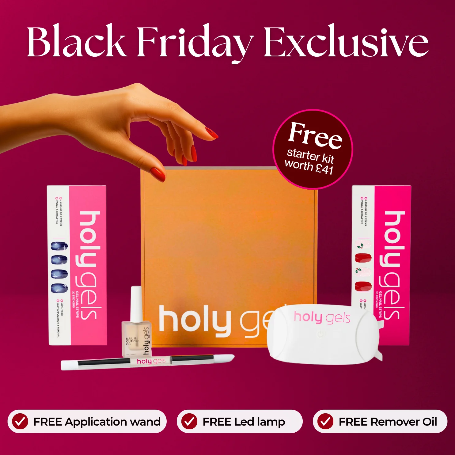 Holy Gels Starter Kit + Free Gifts - Image 2