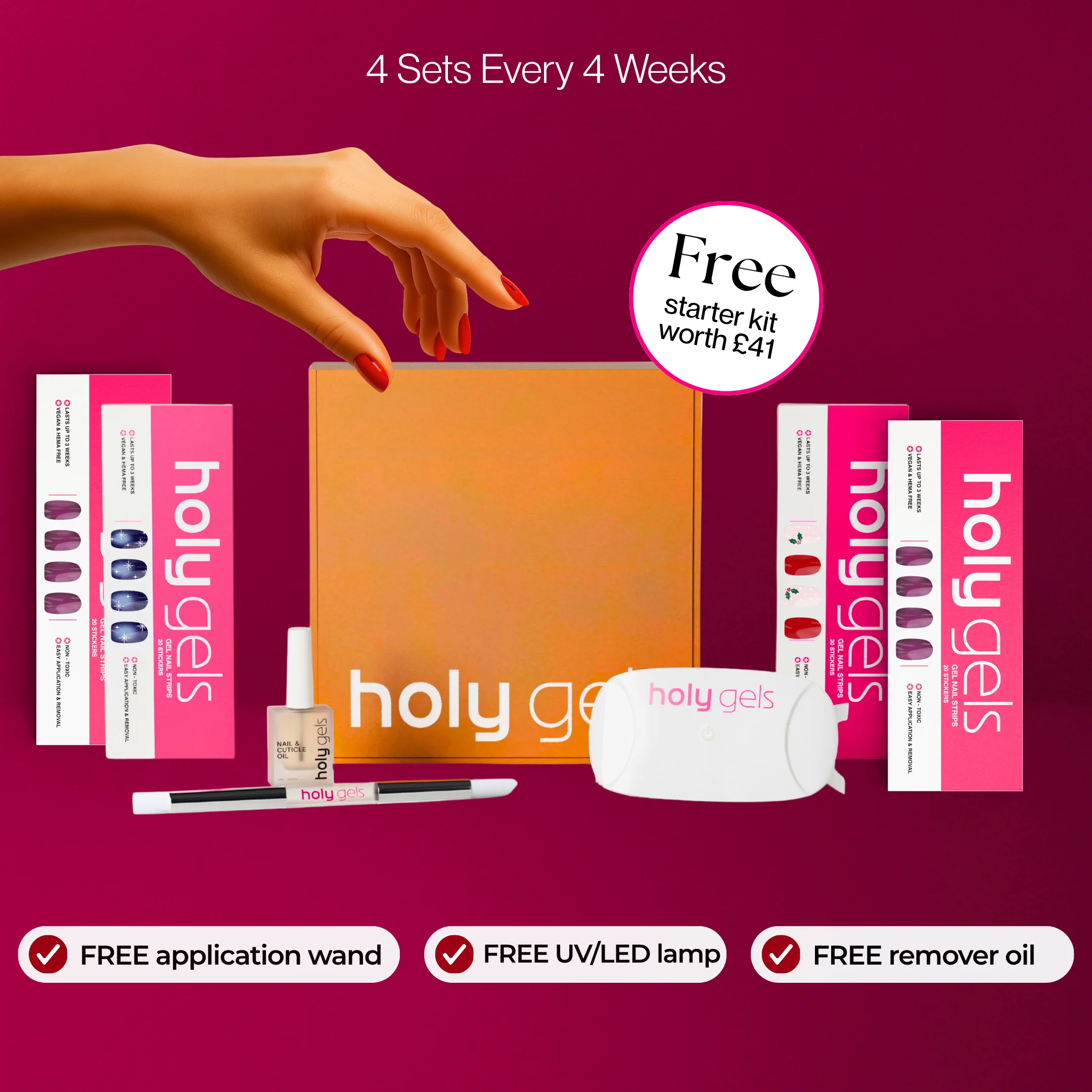Holy Gels Starter Kit + Free Gifts - Image 4