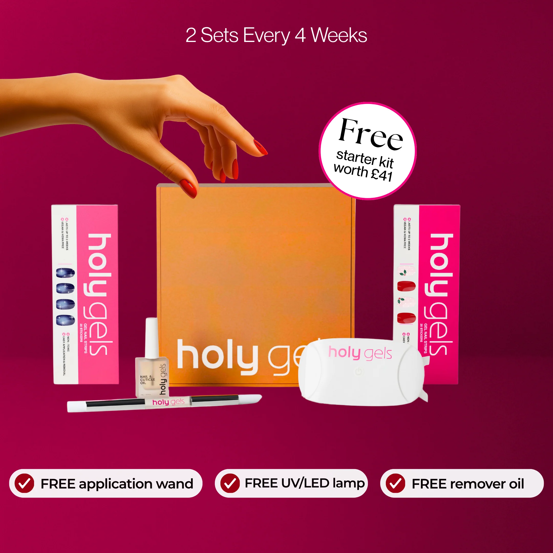 Holy Gels Starter Kit + Free Gifts - Image 5
